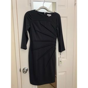 Calvin Klein Long Sleeve Sheath Dress